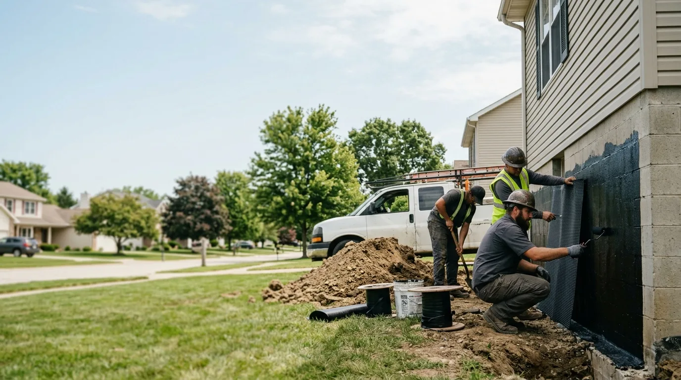 Basement Waterproofing in Yorkville, OH near me